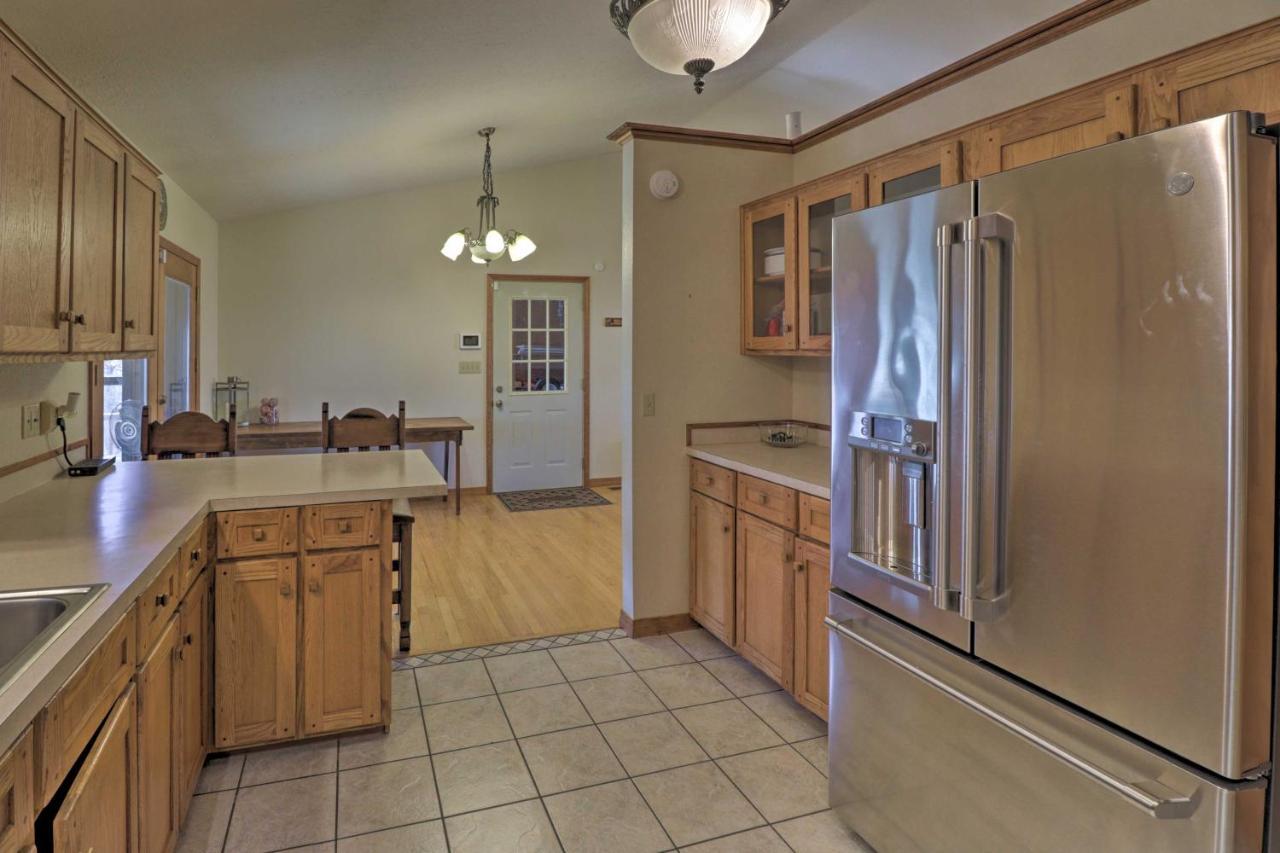 Secluded Marble Falls Family Home With Mtn Views! Luaran gambar