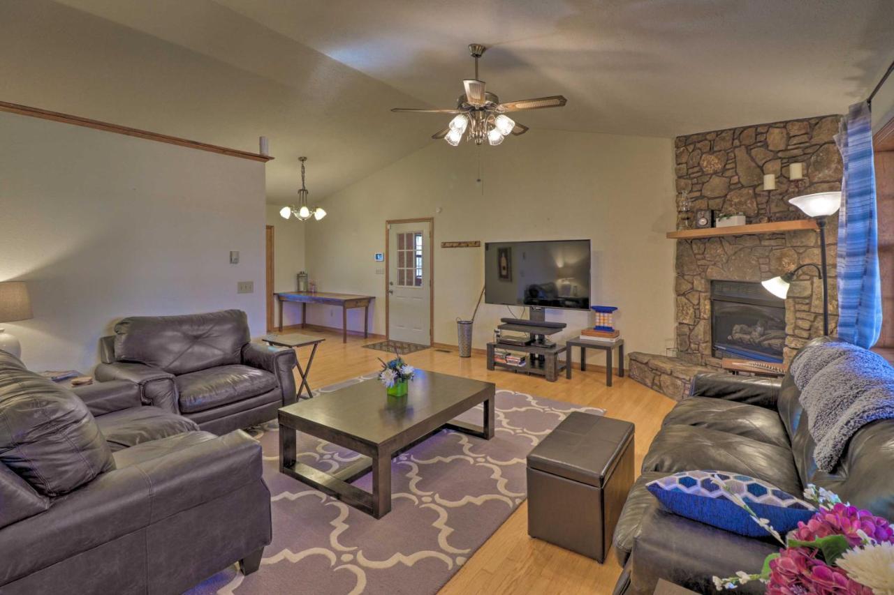 Secluded Marble Falls Family Home With Mtn Views! Luaran gambar