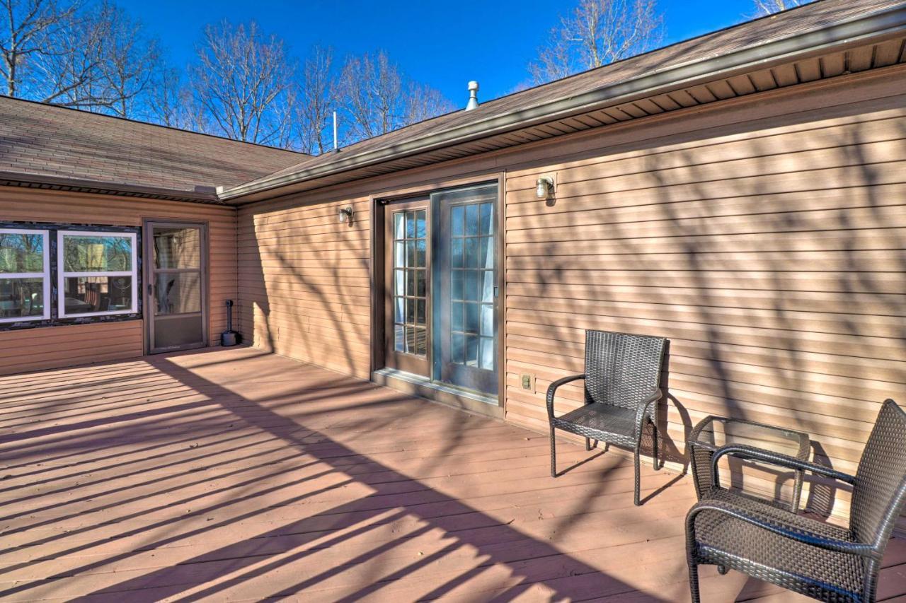 Secluded Marble Falls Family Home With Mtn Views! Luaran gambar