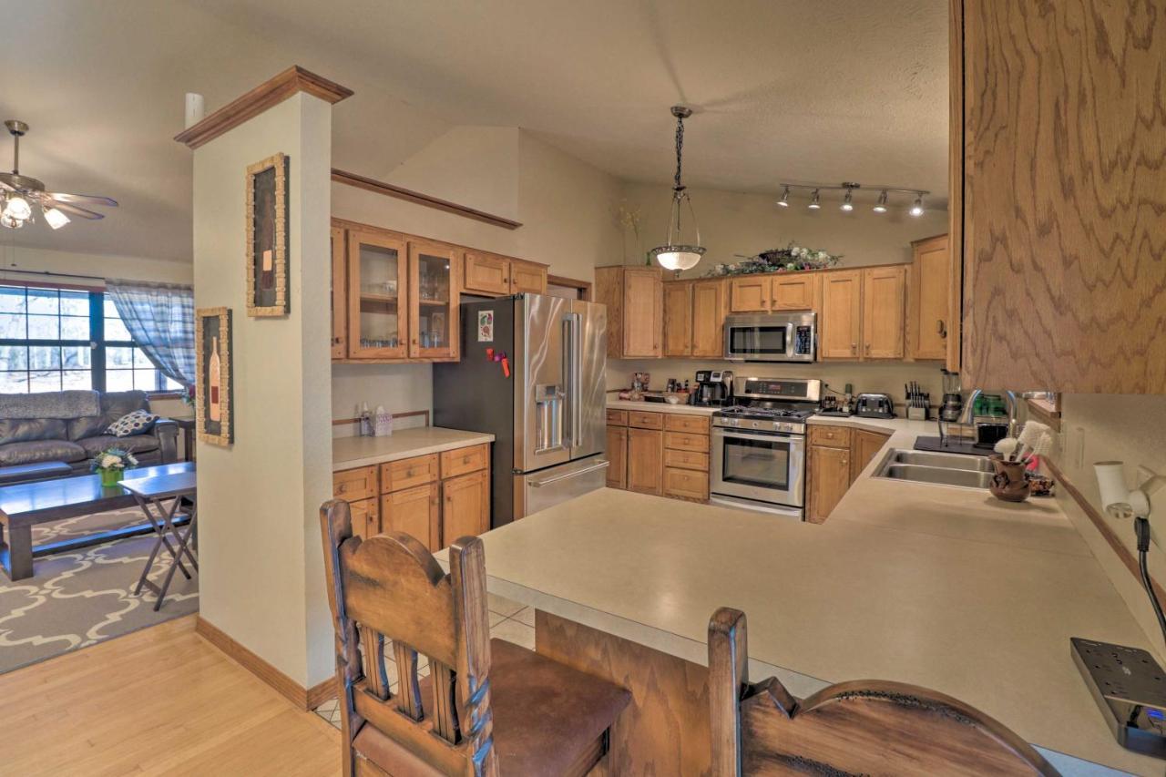 Secluded Marble Falls Family Home With Mtn Views! Luaran gambar